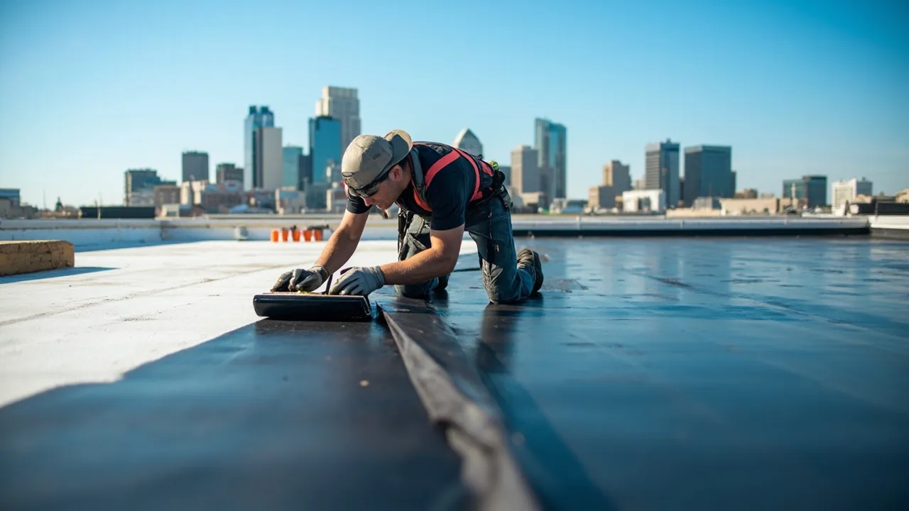 EPDM Rubber Roofing in St. Paul, MN EPDM Rubber Roofing in St. Paul, MN